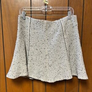 LIKE NEW Arynk Elegant Cream Tweed Skirt